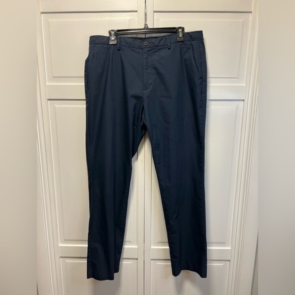 Bonobos Tech Chino Pants Slim Fit Size Men’s 36 Color Navy Blue